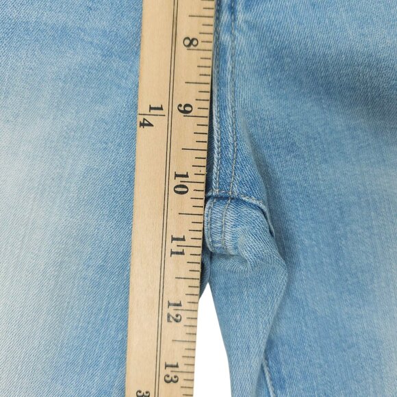 Tricot by C'est Toi Mid Rise Flare Jeans Womens Size 9/28 Stretch Light Wash NEW - Picture 14 of 15